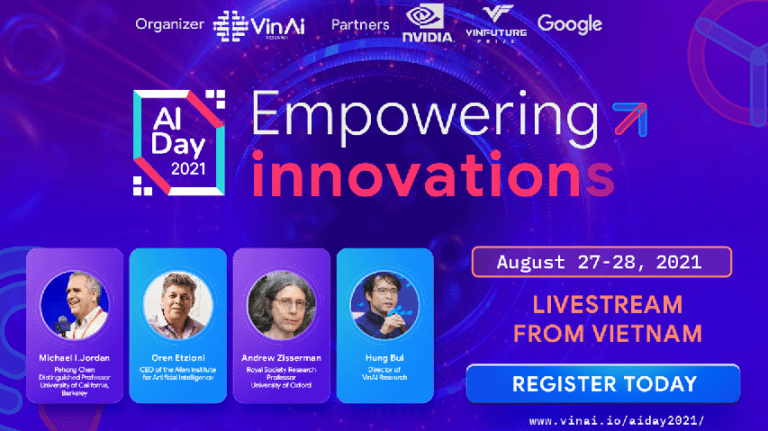 VinAI tổ chức trực tuyến “Ngày Trí tuệ nhân tạo 2021″