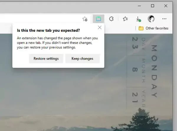 ClockTab: Làm mới trang New Tab trình duyệt Microsoft Edge