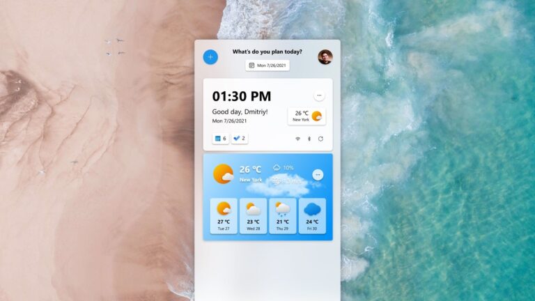 Power Desktop: Tiện ích màn hình Windows 11 cho Windows 10