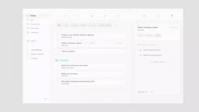 To-Do List: Ứng dụng tạo, quản lý danh sách việc cần làm, dự án trên Windows 10