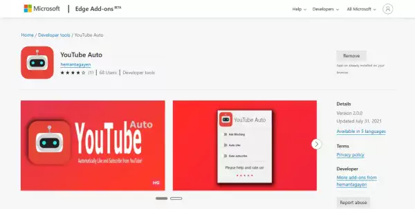 YouTube Auto: Chặn quảng cáo, tự động đăng ký kênh, thích video YouTube