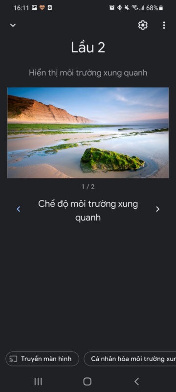 Chế độ môi trường xung quanh