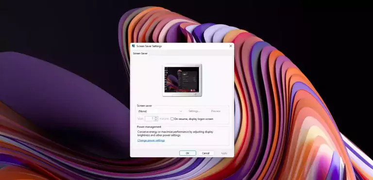 Cách bật screensaver trên Windows 11