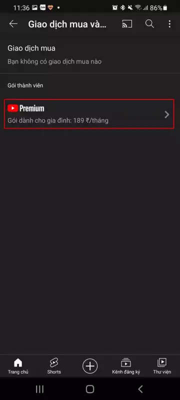 Cách bạn có thể hủy YouTube Premium trên điện thoại