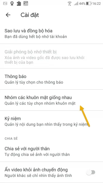 Nhóm khuôn mặt giống nhau trên Google Photos 1