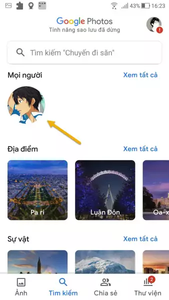 Nhóm khuôn mặt giống nhau trên Google Photos 3