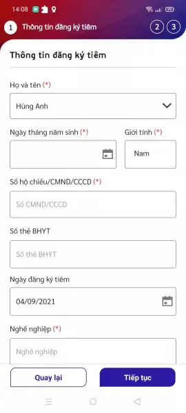 Sổ sức khỏe điện tử 2
