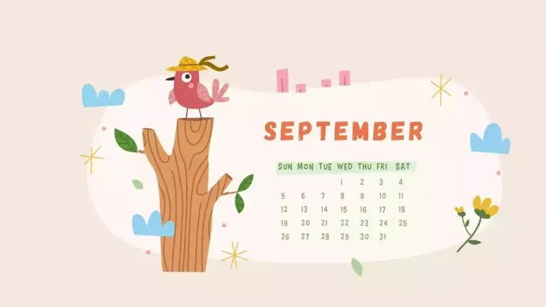 Ảnh nền lịch tháng 9/2021 dành cho iPhone