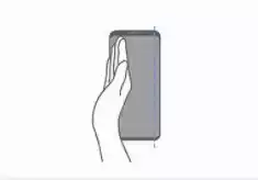 Vuốt lòng bàn tay chụp màn hình Galaxy Z Fold 3