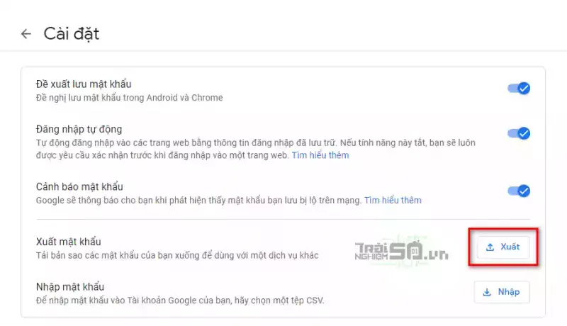 Cách chuyển mật khẩu từ Chrome sang KeePass