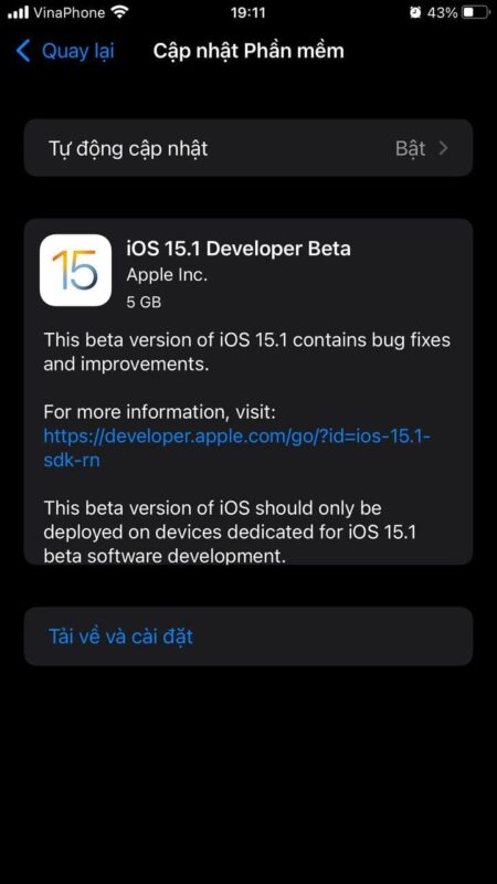 iOS 15.1 có gì mới? Cách cài iOS 15.1