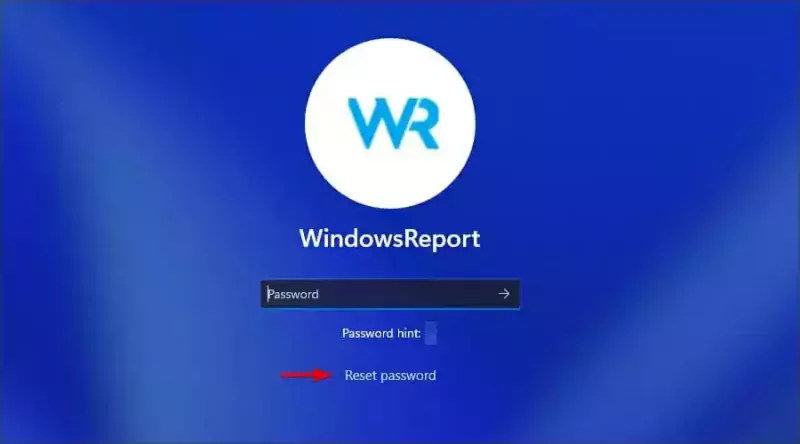 Reset Password Windows 11