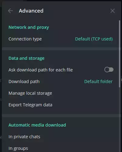 Telegram Export Contacts