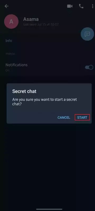 Cách sử dụng cuộc trò chuyện bí mật trên Telegram