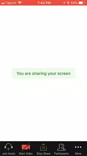 Cách chia sẻ màn hình iPhone trong cuộc họp Zoom