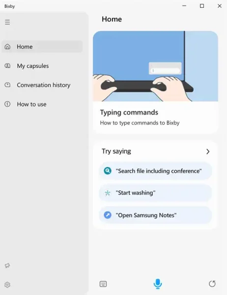 Trợ lý ảo Bixby đã có mặt trên Microsoft Store