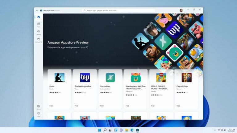 Windows Subsystem for Android là gì? Và cách cài đặt Amazon Appstore trên Windows 11