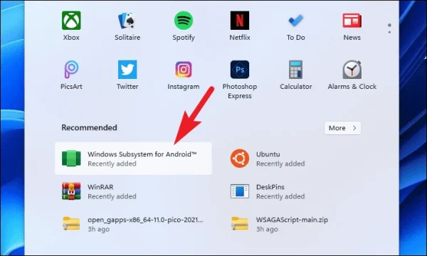 Cách cài đặt Google Play trên Windows 11z4