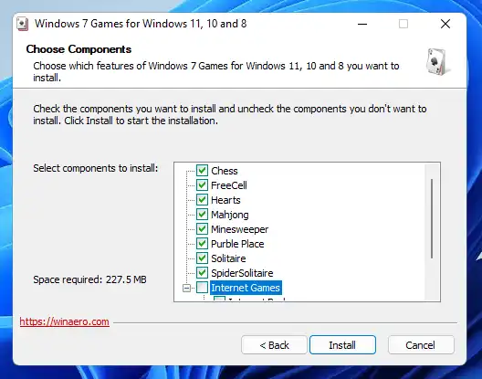 Cách cài đặt, chơi game của Windows 7 trên Windows 11c