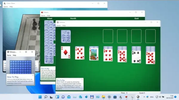 Cách cài đặt, chơi game của Windows 7 trên Windows 11d