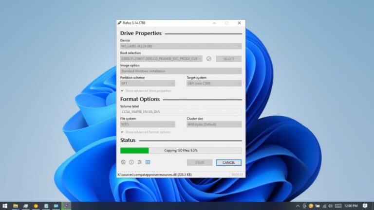 Cách dùng Rufus tạo USB Boot bỏ qua yêu cầu cấu hình cài đặt Windows 11