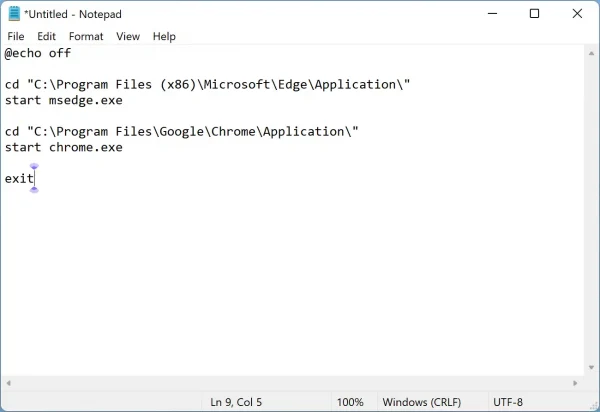 Cách khởi chạy nhiều ứng dụng cùng một lúc trên Windows 11d