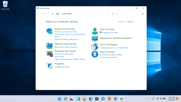 Cách luôn chạy Control Panel với quyền quản trị trong Windows 11