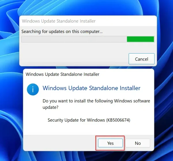 Cách tải xuống và cài đặt bản cập nhật Windows 11 thủ công từ Microsoft Catalog 6