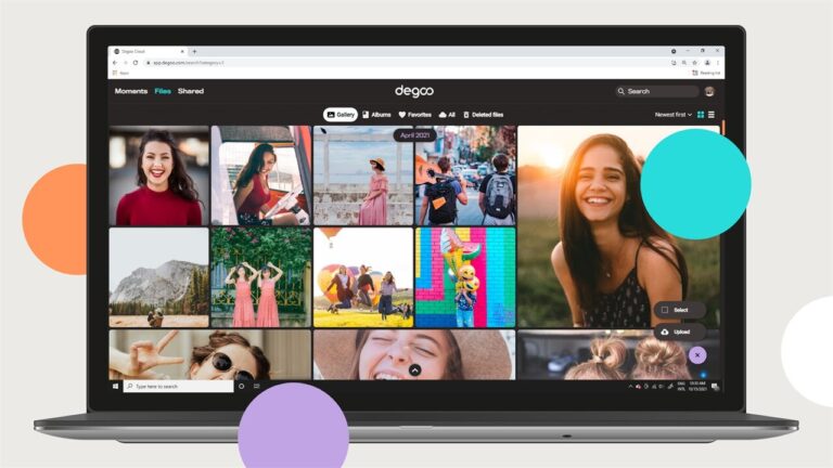 Cách sử dụng Degoo Cloud, phiên bản ứng dụng web cho Windows 10