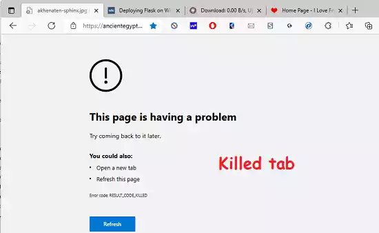 Cách tắt một tab trình duyệt trong Windows 11 Task Manager