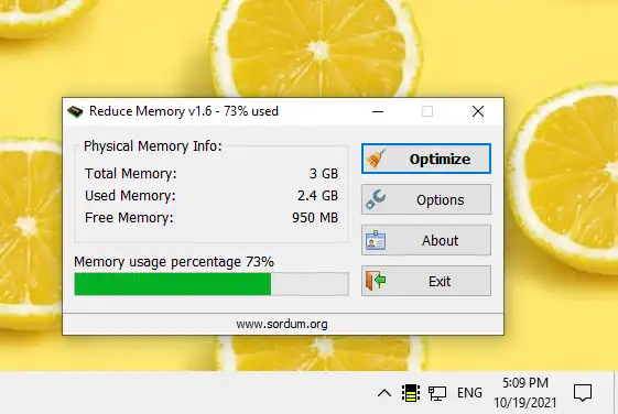 Reduce Memory 1