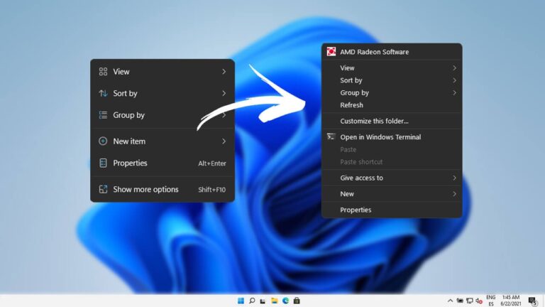 Khôi phục menu ngữ cảnh cũ trên Windows chỉ 1 click chuột