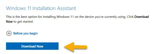 Windows 11 Installation Assistant 1