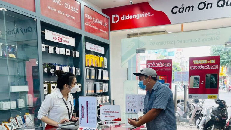 18 cửa hàng trong hệ thống Di Động Việt đã đón khách