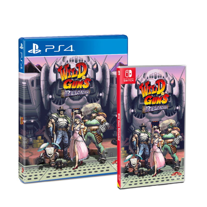 Wild Guns Reloaded phát hành bản box cho Switch và PS4