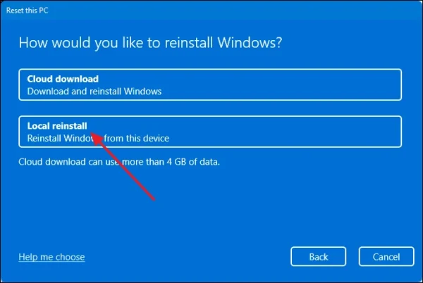 Cách khắc phục lỗi bị treo khi cập nhật Windows 11c12