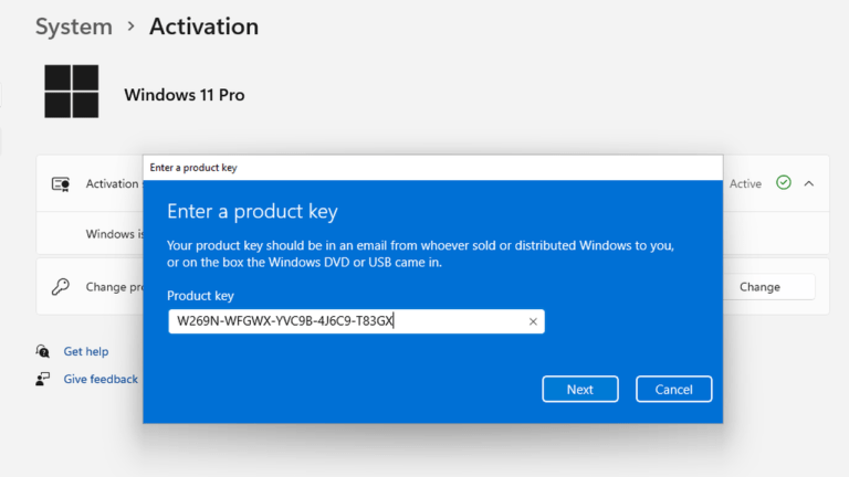 Cách tìm, sao lưu khóa bản quyền Windows 11