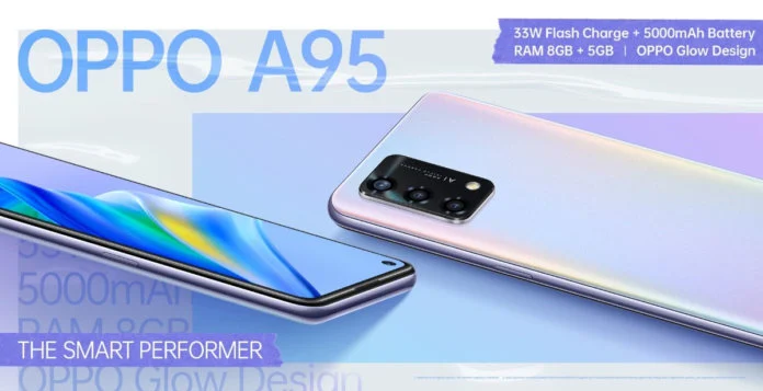 OPPO A95 4G ra mắt với Snapdragon 662