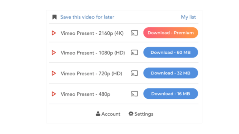 Video Downloader Plus: Tải video trên 1000 trang web
