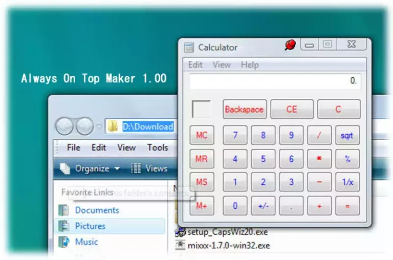 Always On Top Maker: Đem một cửa sổ máy tính “always on top”