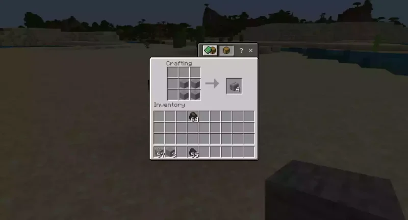Cách chế tạo gạch đá trong Minecraft