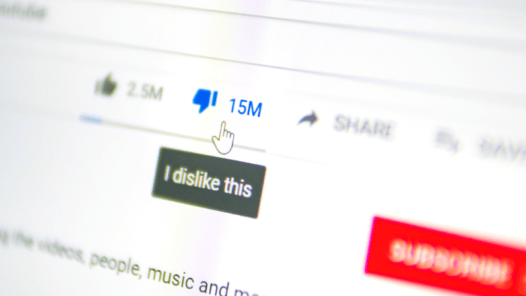Cách xem dislike của video trên YouTube