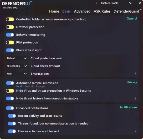 DefenderUI 2