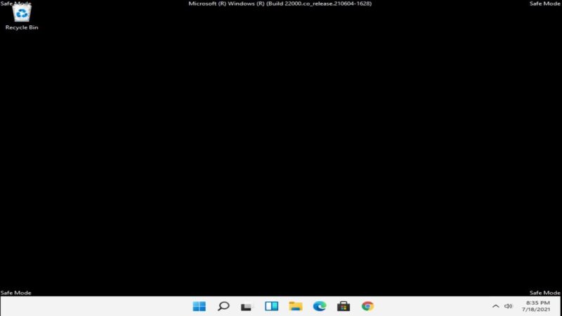 Cách khởi động Windows 11 vào Safe Mode từ menu chuột phải