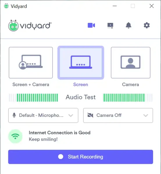 Vidyard Desktop App 2