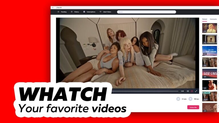 yTube HD: Xem video YouTube, thích và theo dõi kênh không cần đăng nhập