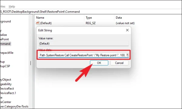 Cách tạo điểm khôi phục hệ thống Windows 11 từ menu chuột phải 10