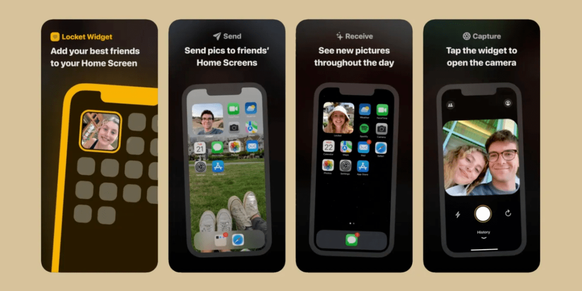 Locket Widget: Xem ngay ảnh chụp mới nhất của bạn bè chia sẻ trên màn hình iPhone của bạn