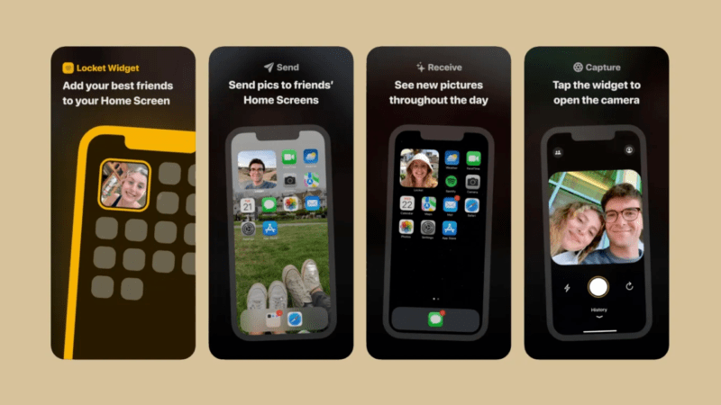 Locket Widget: Xem ngay ảnh chụp mới nhất của bạn bè chia sẻ trên màn hình iPhone của bạn