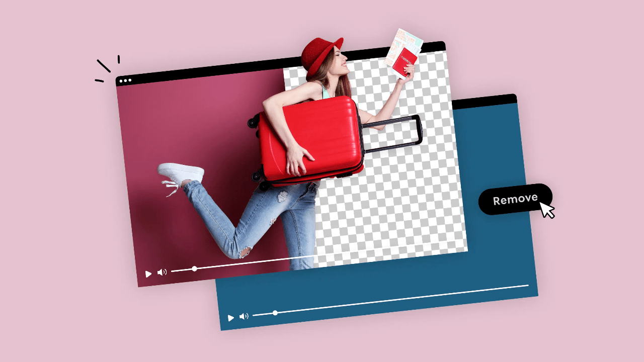 Tách nền video: Tách nền video giúp bạn loại bỏ mọi chi tiết không mong muốn chỉ trong tích tắc! Quảng cáo, chụp ảnh và phục vụ cho việc thiết kế cần đến việc sử dụng công cụ này. Xem thử hình ảnh của chúng tôi để cảm nhận sự tiện lợi và nhanh chóng của việc tách nền video.
